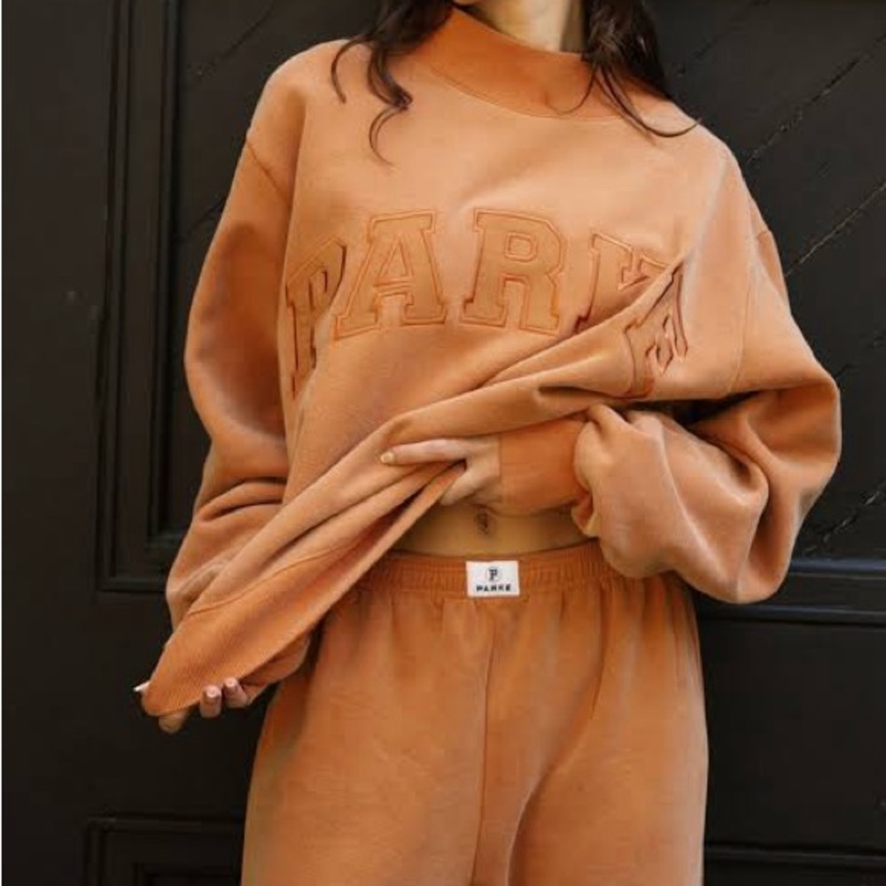 Parke Orange Monochrome Sweatshirt
